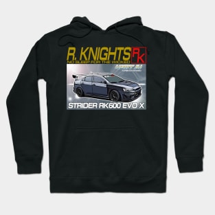 R.Knights Evo X Graphite Grey Hoodie